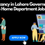 Job vacancy in Lahore