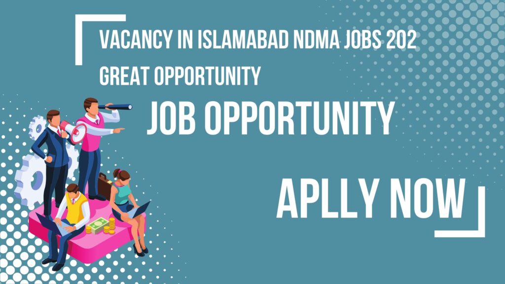 Vacancy in Islamabad 